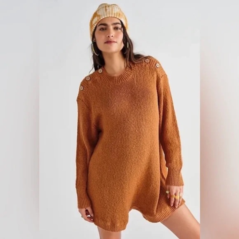 Free People Forever Sweater Romper